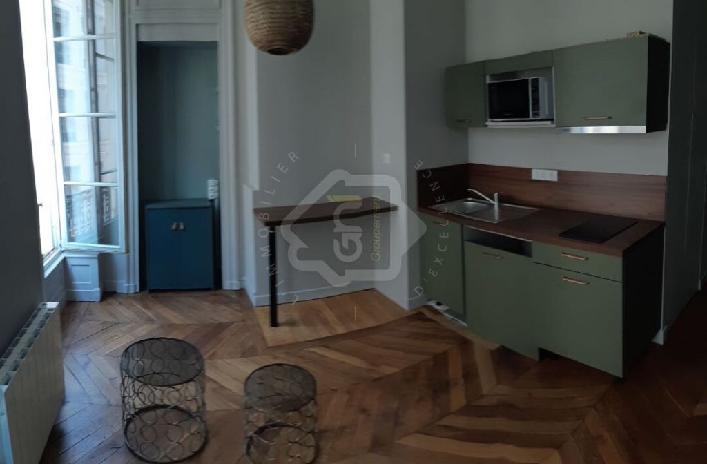 T1 N°3.2 MEUBLE CENTRE VILLE, CALME ET LUMINEUX