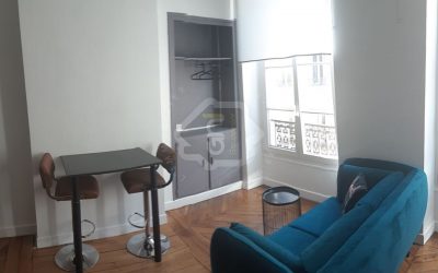 
T1 N°4.1 MEUBLE CENTRE VILLE, CALME ET LUMINEUX
